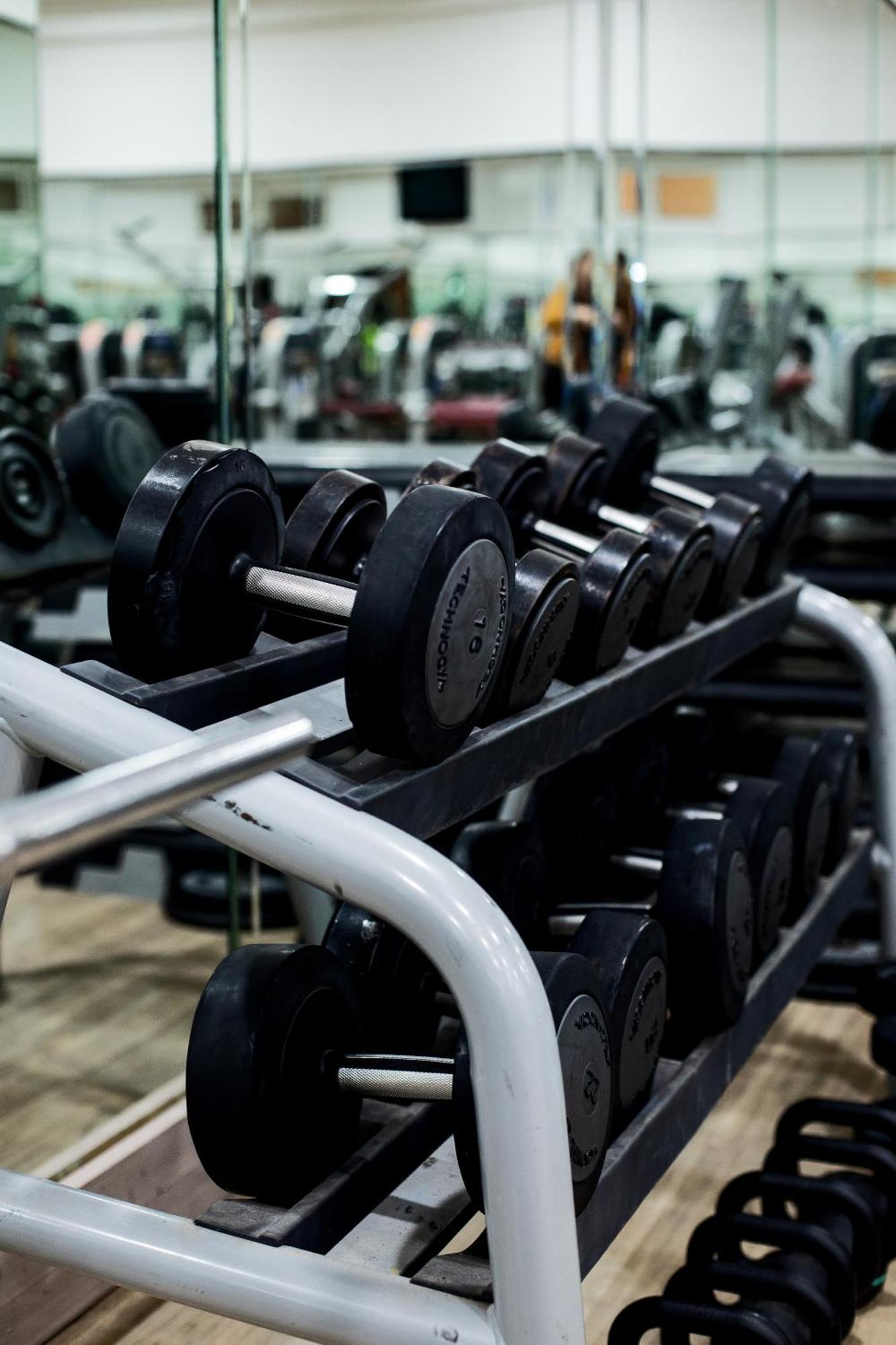 Grand Mogador Agdal & Spa Marraquexe Exterior foto Dumbbells on a rack